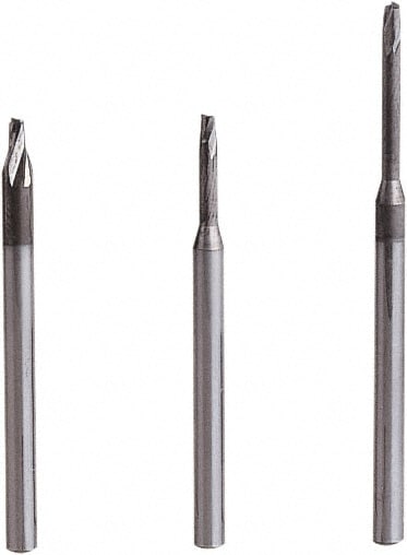 Seco 23307 Corner Radius End Mill: 0.0591" Dia, 0.0866" LOC, 0.0059" Radius, 2 Flutes, Solid Carbide Image