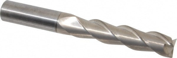 SGS 34750 Square End Mill: 3/4 Dia, 3-1/4 LOC, 3/4 Shank Dia, 6 OAL, 3 Flutes, Solid Carbide Image