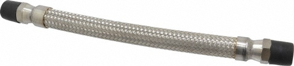 Made in USA 48417166 12" OAL, 1/2" ID, 1,040 Max psi, Flexible Metal Hose Assembly Image