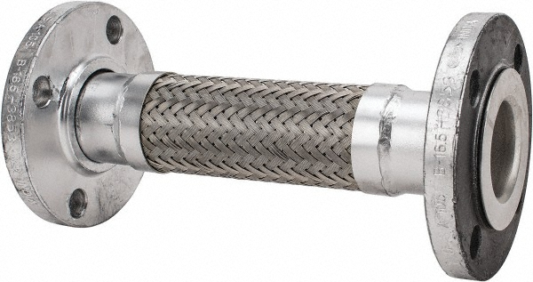 Made in USA 48417711 12" OAL, 2" ID, 450 Max psi, Flexible Metal Hose Assembly Image