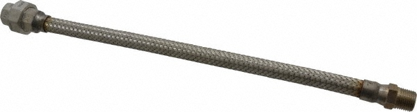 Made in USA 48420301 18" OAL, 1/2" ID, 1,040 Max psi, Flexible Metal Hose Assembly Image