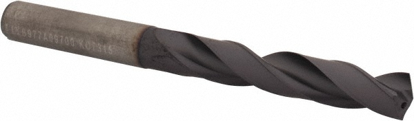 Kennametal 1939528 Jobber Length Drill Bit: 0.3819" Dia, 140 &deg;, Solid Carbide Image