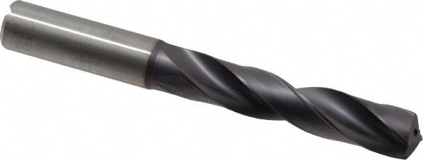 Kennametal 1960079 Jobber Length Drill Bit: 0.5945" Dia, 140 °, Solid Carbide Image