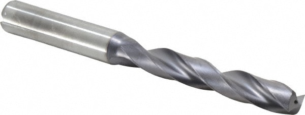 Kennametal 2658227 Jobber Length Drill Bit: 0.4062" Dia, 140 °, Solid Carbide Image