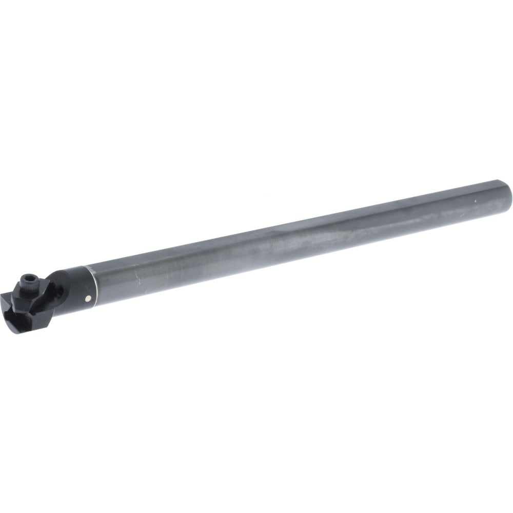 Indexable Boring Bar: E08NER2 KWH, 0.73" Min Bore Dia, Right Hand Cut, 1/2" Shank Dia, 3 ° Lead Angle, Solid Carbide