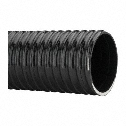 Made in USA TX-400 Duct Hose: Polyvinylchloride, 4" ID, 28 Hg Vac Rating, 40 psi Image