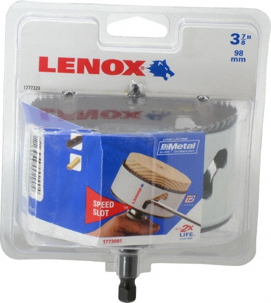 Lenox 1773001 Hole Saw: 3-7/8" Saw Dia, 1-1/2" Cut Depth Image