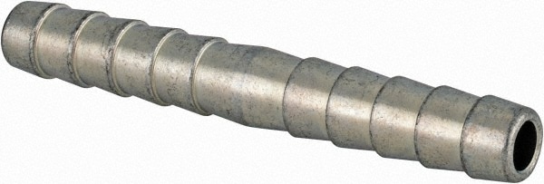 1/4" ID Hose Barb: Steel Double Bolt Clamp