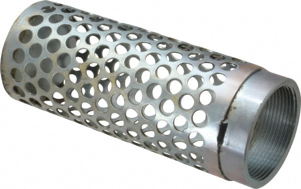 2" Hose, Round Hole-Long Body Strainer