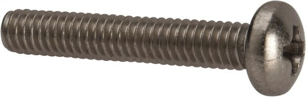 Value Collection W55444PS Machine Screw: #8-32 x 1", Pan Head, Phillips 