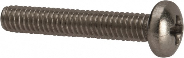 Value Collection W55444PS Machine Screw: #8-32 x 1", Pan Head, Phillips Image