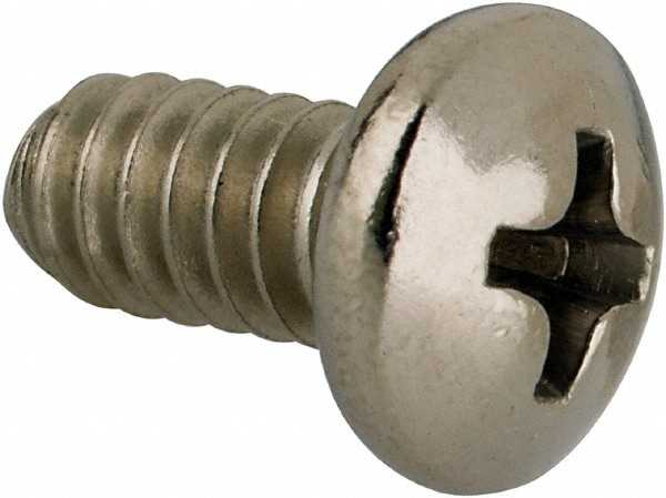 Value Collection W55504PS Machine Screw: #10-24 x 3/8", Pan Head, Phillips Image