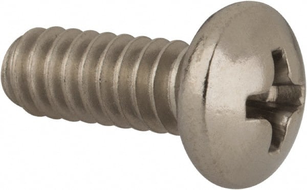 Value Collection W55516PS Machine Screw: #10-24 x 1/2", Pan Head, Phillips 