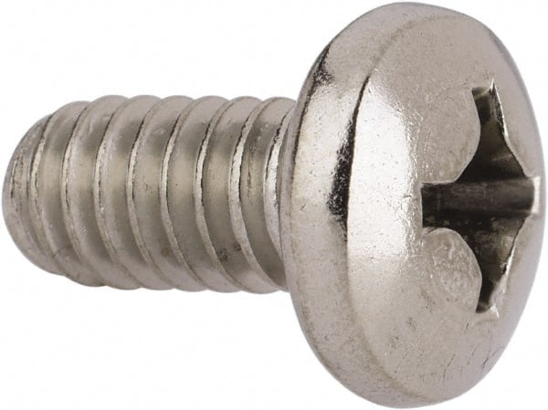 Value Collection W55756PS Machine Screw: 1/4-20 x 1/2", Pan Head, Phillips 