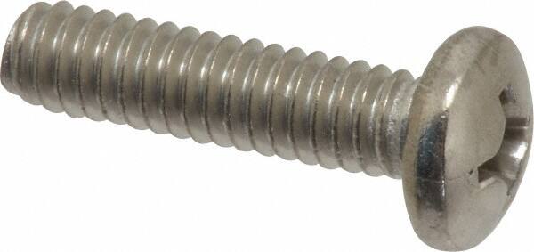 Value Collection W55780PS Machine Screw: 1/4-20 x 1", Pan Head, Phillips 
