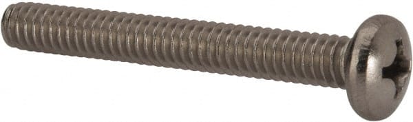 Value Collection W55804PS Machine Screw: 1/4-20 x 2", Pan Head, Phillips 