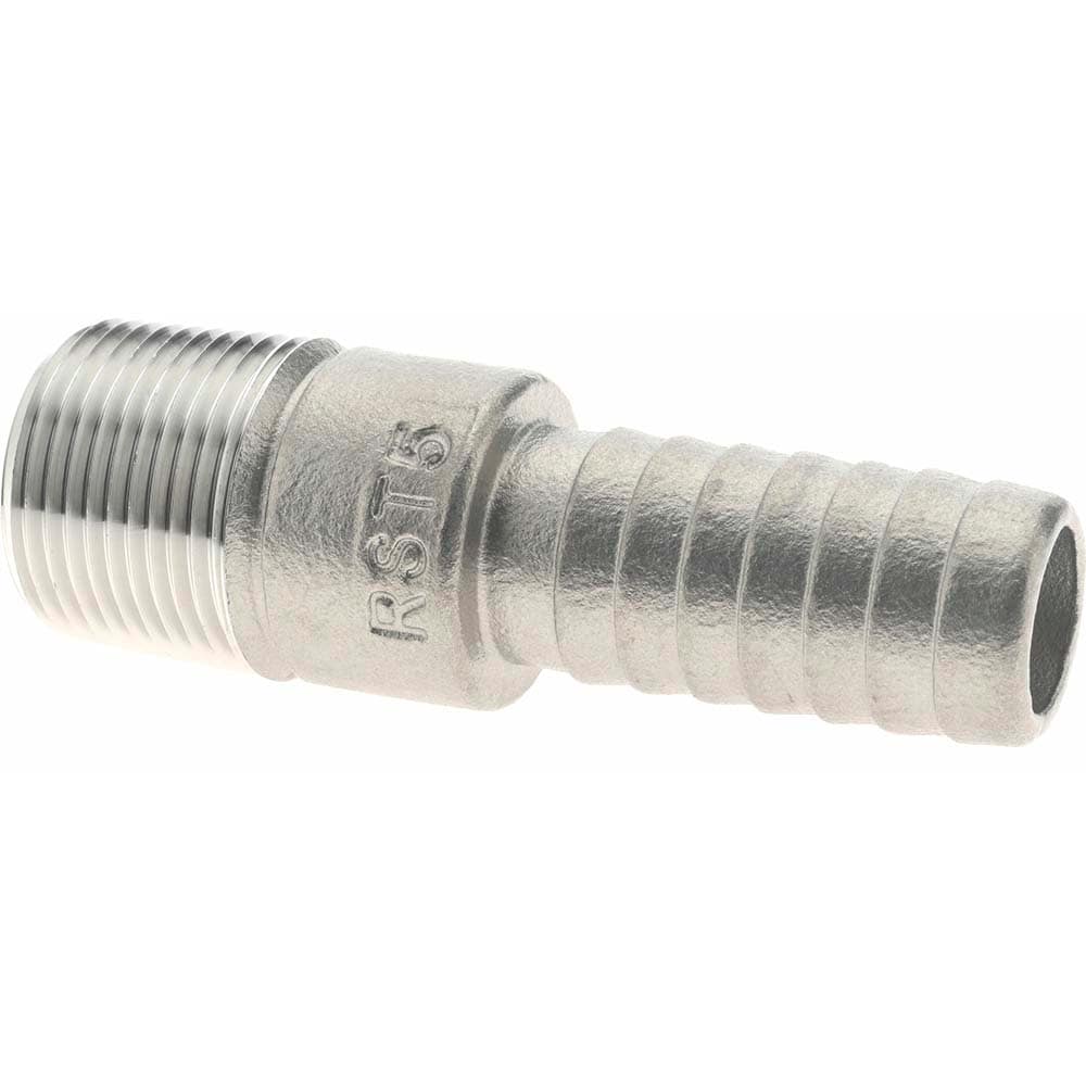 3/4" Pipe ID, Threaded Combination Nipple for Hoses