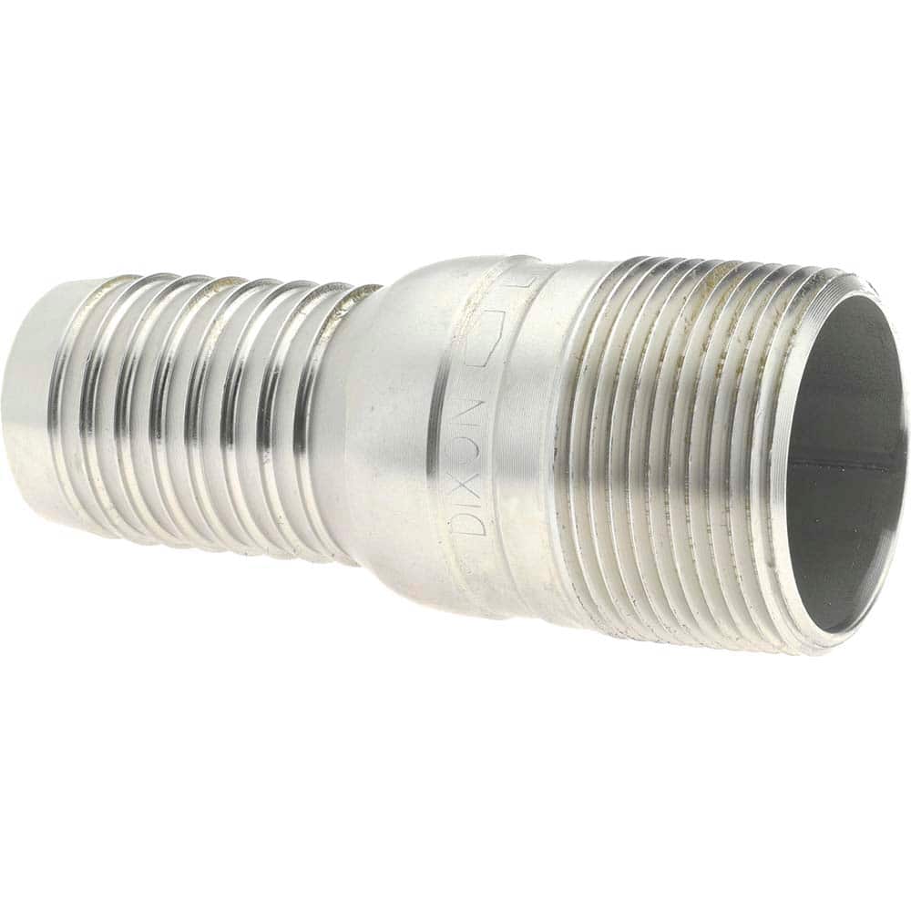 1-1/4" Pipe ID, Threaded Combination Nipple for Hoses