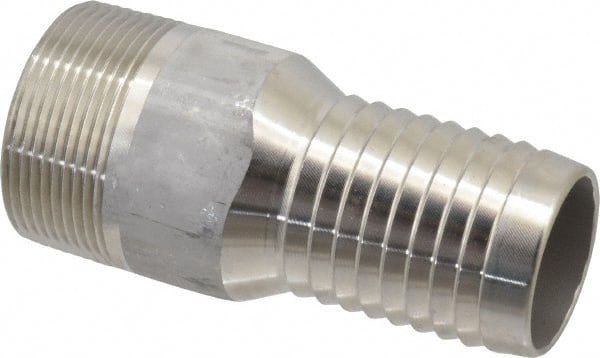 1-1/2" Pipe ID, Threaded Combination Nipple for Hoses