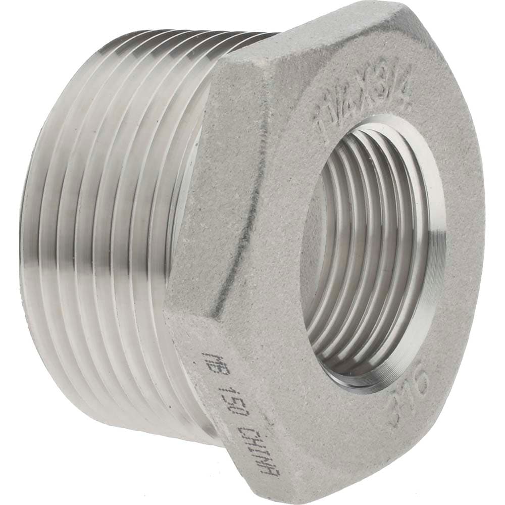 Merit Brass K614-2012 Pipe Bushing: 1-1/4 x 3/4" Fitting, 316 Stainless Steel Image