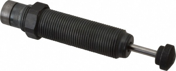 Male Button Shock Absorber: 0.19" Rod Dia, 0.66" OD, 0.75" Stroke, M20 x 1.5 Thread