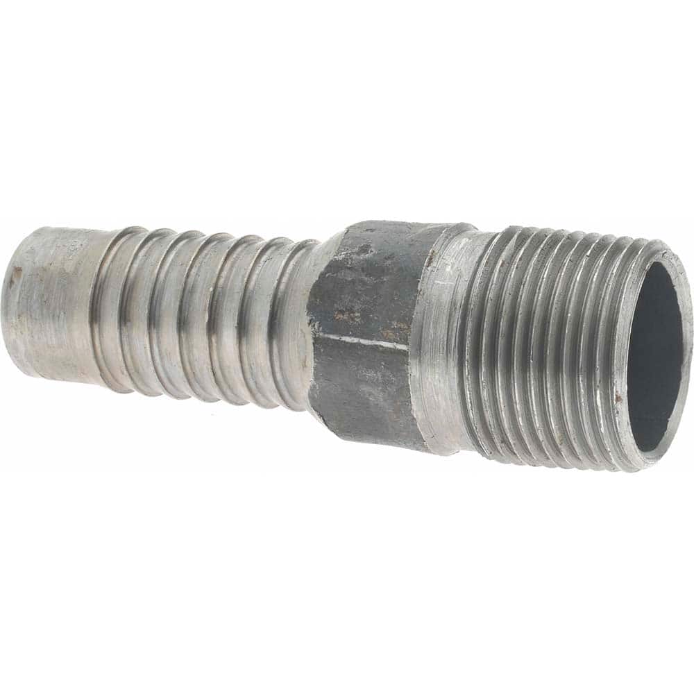 3/4" Pipe ID, Threaded Combination Nipple for Hoses