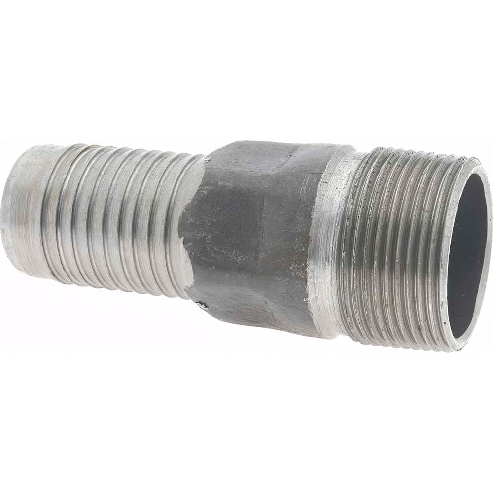 1-1/4" Pipe ID, Threaded Combination Nipple for Hoses