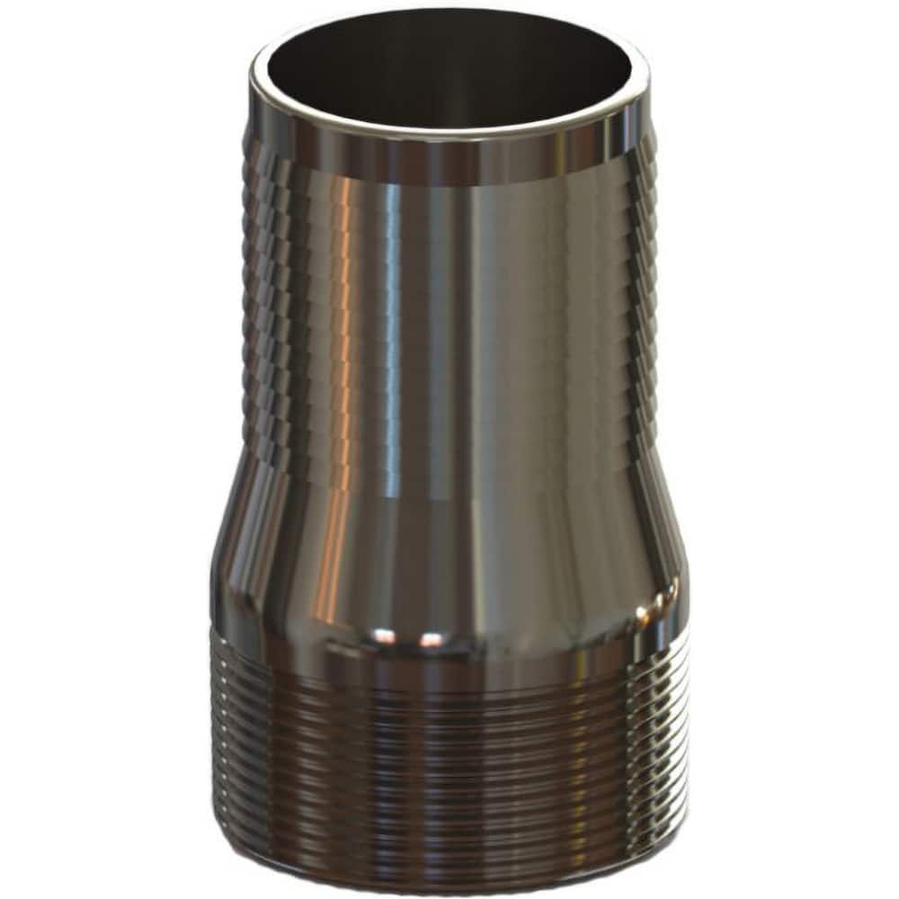 2-1/2" Pipe ID, Threaded Combination Nipple for Hoses