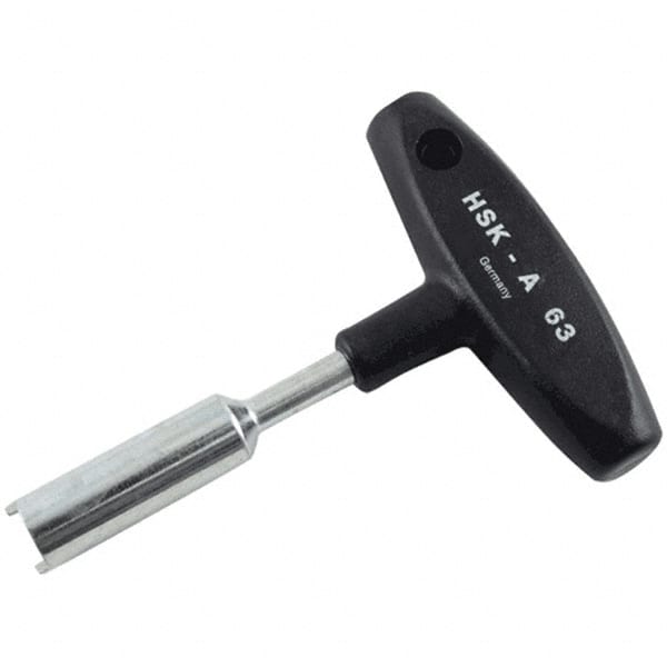 Iscar Rotary Tool Holder Wrench: Use with HSK63 Taper 48469167 MSC  Industrial Supply