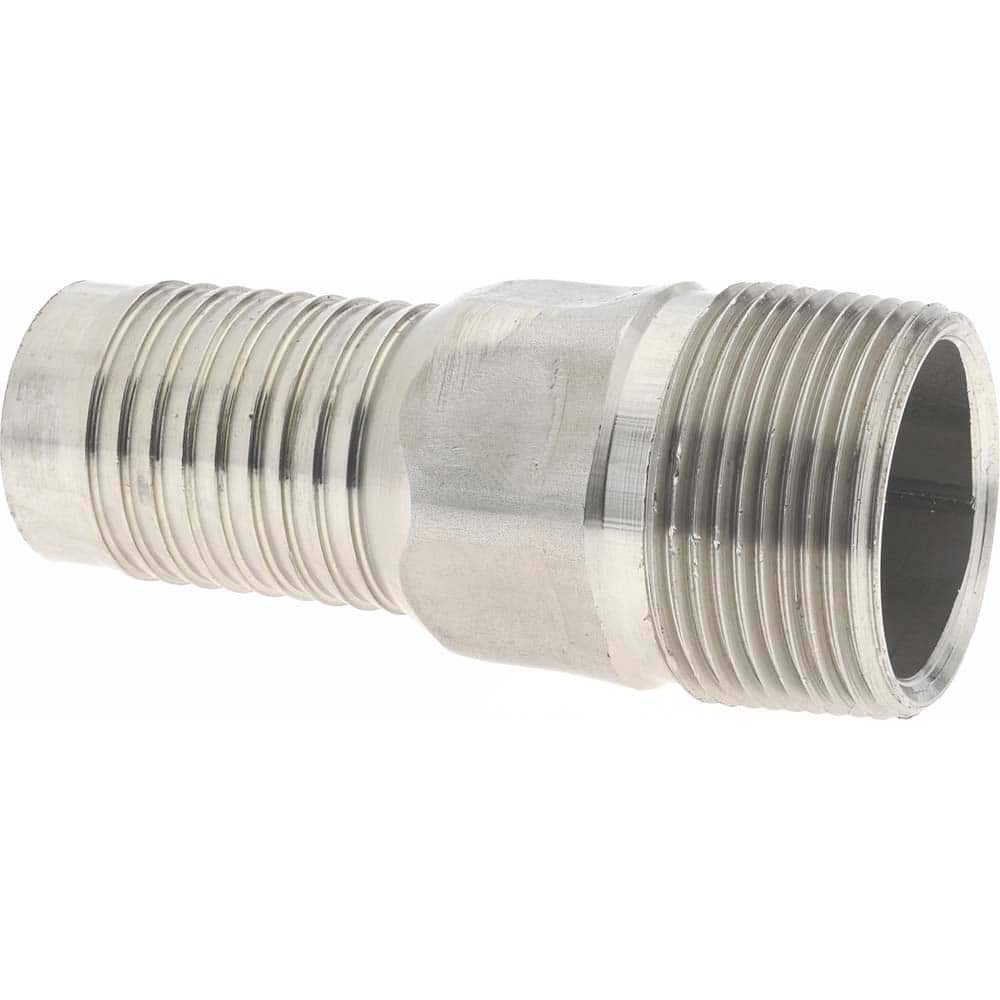 Campbell Fittings HASS-5 1-1/4" Pipe ID, Threaded Combination Nipple for Hoses 