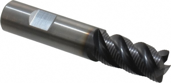 Kennametal 3331491 Corner Radius End Mill: 3/4" Dia, 1-1/2" LOC, 0.05" Radius, 4 Flutes, Solid Carbide Image