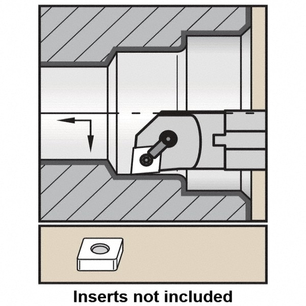 Kennametal 1096367 3.03" Min Bore, Right Hand A-MCLN Indexable Boring Bar Image