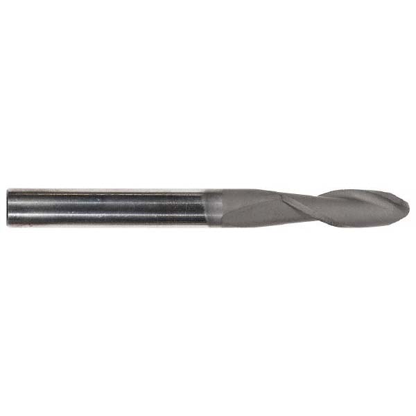 Hertel EG060048 Ball End Mill: 0.75" Dia, 2.25" LOC, 4 Flute, Solid Carbide Image