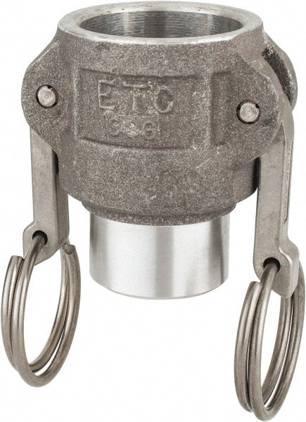 EVER-TITE. Coupling Products 310DBWAL40 Cam & Groove Coupling: 1", Butt Weld Thread Image