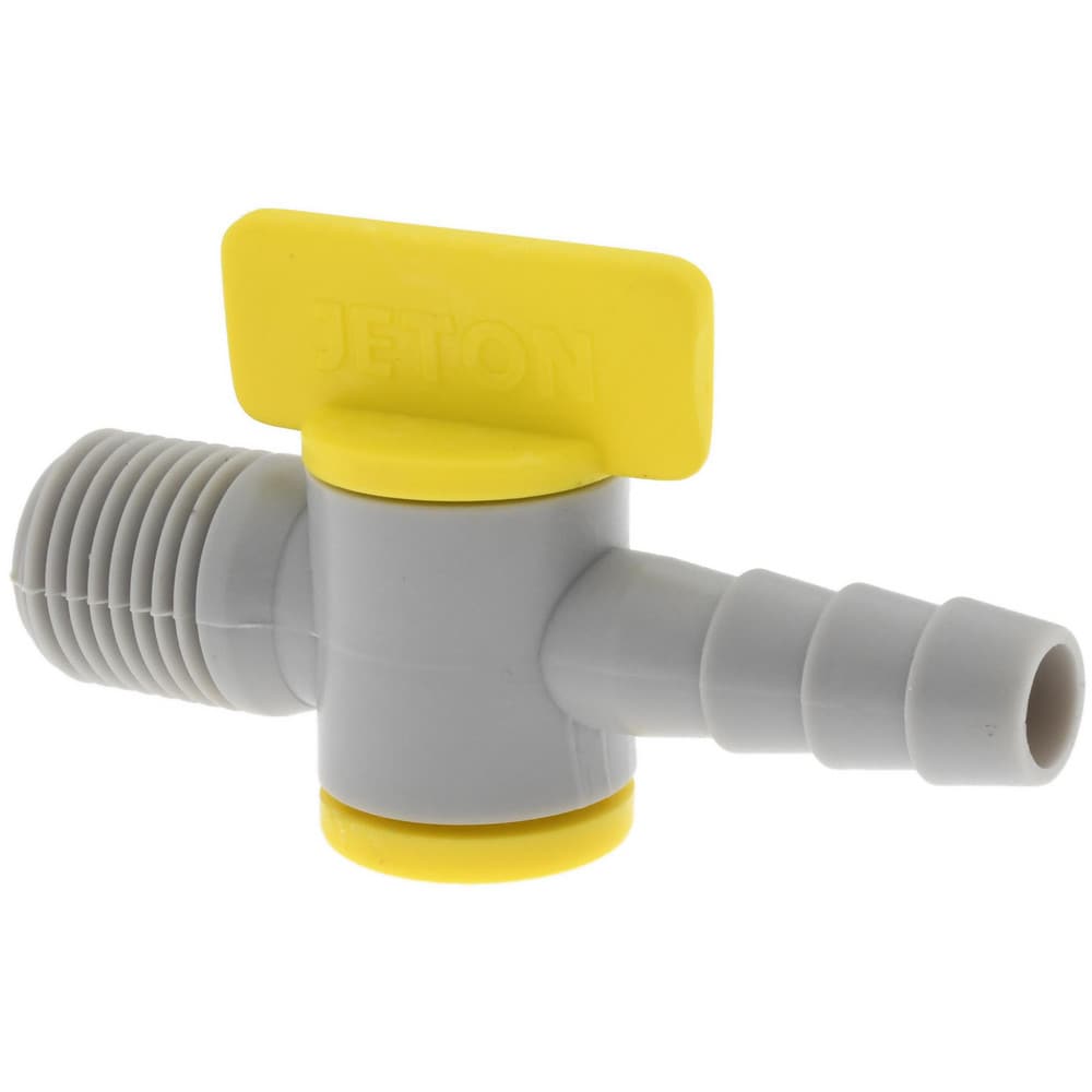 2 Piece, 1/4" ID Coolant Hose Nipple Valve