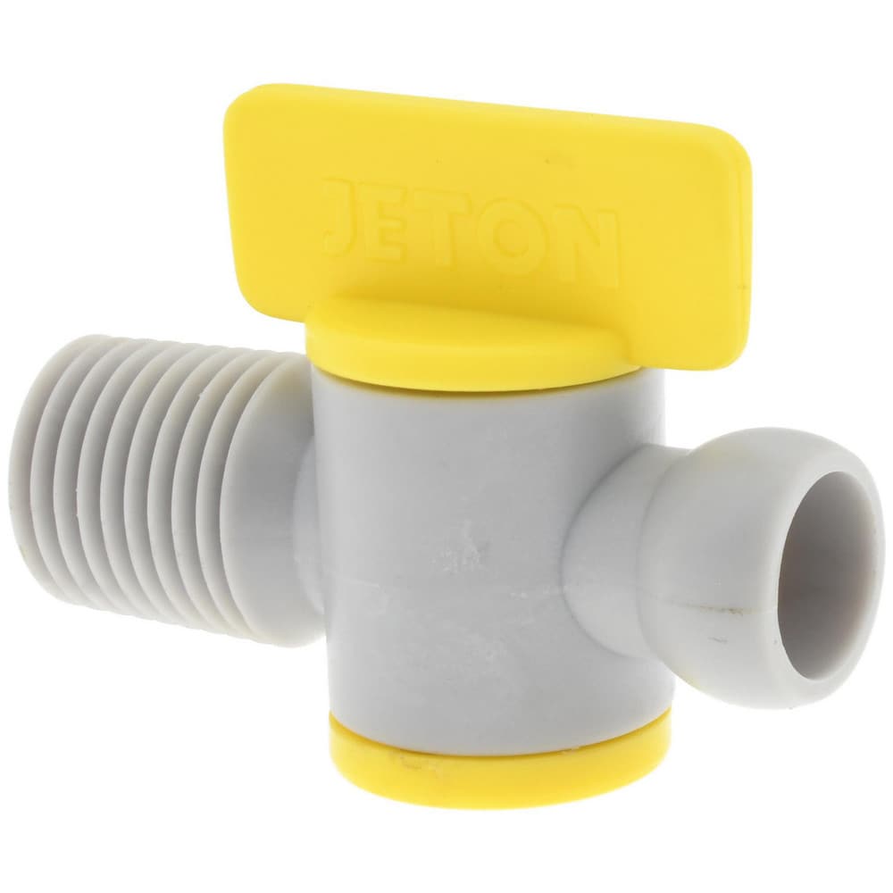 2 Piece, 1/4" ID Coolant Hose NPT Valve