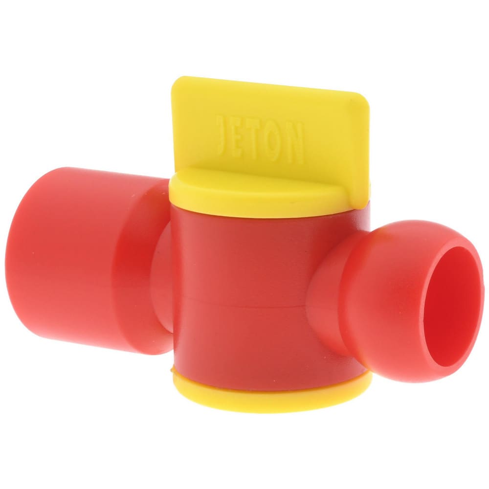 2 Piece, 3/8" ID Coolant Hose BSPT Valve