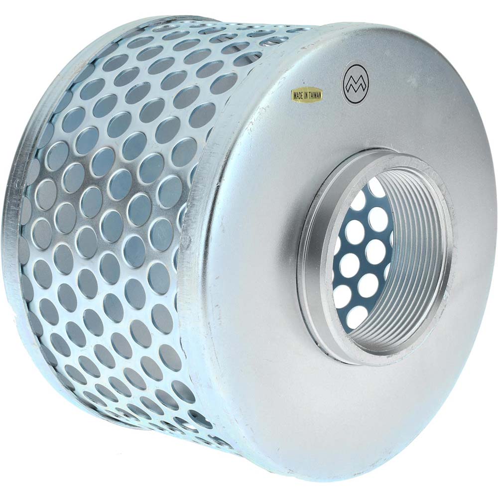 Kuriyama of America 2" Hose, Round Hole Strainer 48497010 MSC Industrial Supply