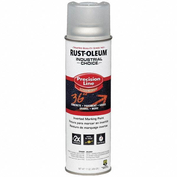 RustOleum 17 fl oz Clear Marking Paint 48498059 MSC Industrial