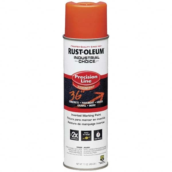 Rust-Oleum 203026 17 fl oz Orange Marking Paint 