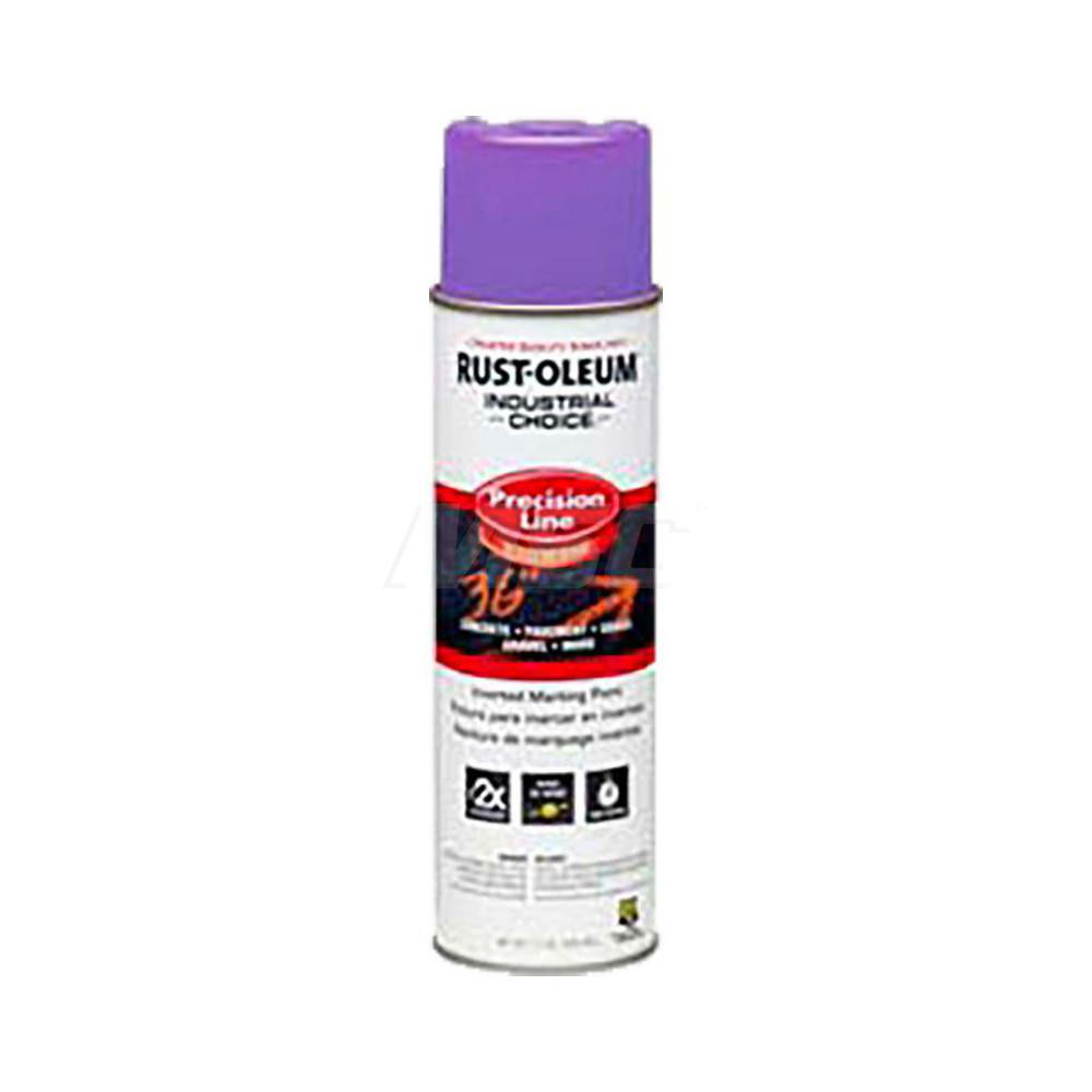 RustOleum 17 fl oz Purple Marking Paint 48498182 MSC Industrial