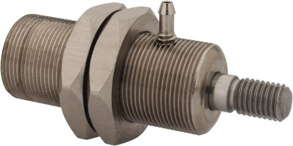 Mead MA-500X0.50-DA- Double Acting Rodless Air Cylinder: 1/2" Bore, 1/2" Stroke, 125 psi Max, 10-32 UNF Port 