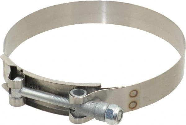 Campbell Fittings 20 Pack 2-3/4 Hose 3/4 Wide x 0.025 Thick T-Bolt Band Clamp 