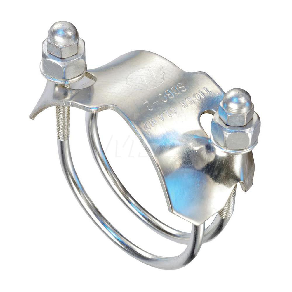 Kuriyama of America 4" Hose, Spiral Double Bolt Hose Clamp 48500086