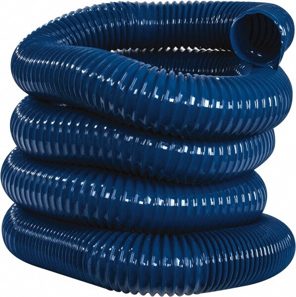 Blower Duct Hose: Polyvinylchloride, 4" ID, 11 psi