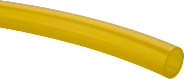 Outer Diameter 3/16 Inner Diameter 3/32 Soft Yellow PVC Plastic Tubing for Fuel and Lubricant Applications Length 25 ft 