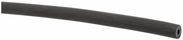 Made in USA | PRO-SOURCE 1/16" ID x 3/16" OD, 1/16" Wall Thickness, Cut to Length (50' Standard Length) Norprene Tube - Black, 30 Max psi, 60 Shore A