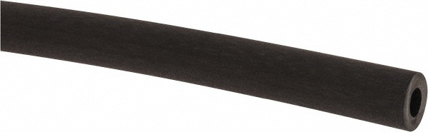 Made in USA | PRO-SOURCE 1/8" ID x 1/4" OD, 1/16" Wall Thickness, Cut to Length (50' Standard Length) Norprene Tube - Black, 19 Max psi, 60 Shore A