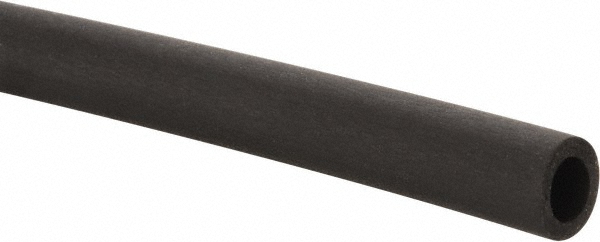 Made in USA | PRO-SOURCE 3/16" ID x 5/16" OD, 1/16" Wall Thickness, Cut to Length (50' Standard Length) Norprene Tube - Black, 14 Max psi, 60 Shore A