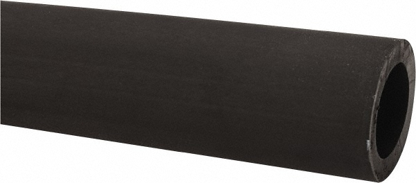 Made in USA | Value Collection 1/2" ID x 3/4" OD, 1/8" Wall Thickness, Cut to Length (50' Standard Length) Norprene Tube - Black, 11 Max psi, 60